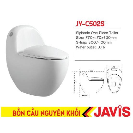 BỒN CẦU JV-C502S-1