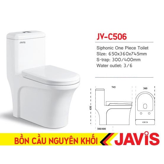 BỒN CẦU JV-C506-1